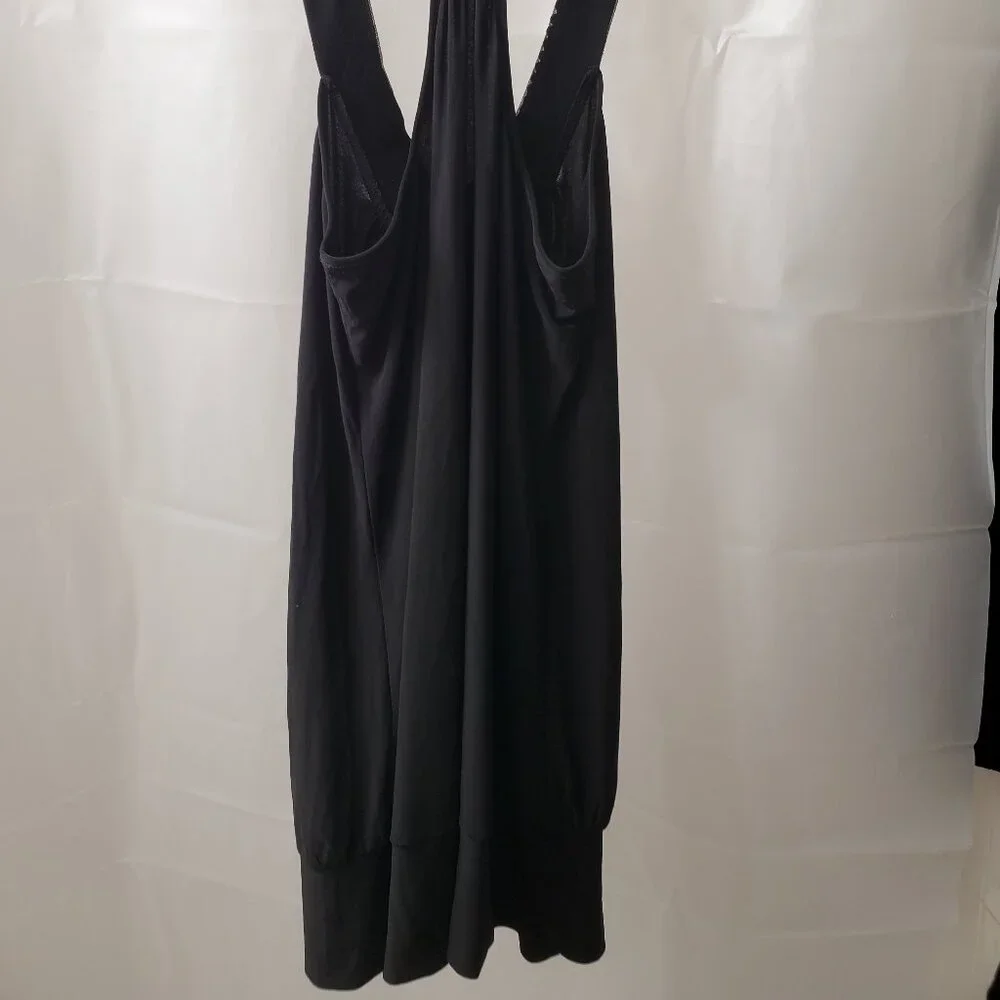Sexy Plus Size Black Womens SleevelessTop - Picture 8 of 13